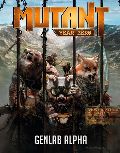 Cover for Mutant Year Zero: Genlab Alpha