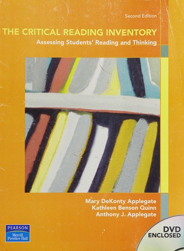 Cover for The critical reading inventory