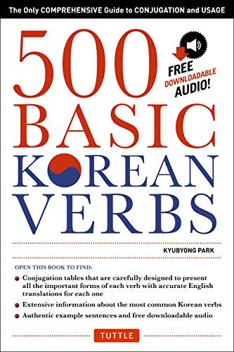 Cover for 500 Basic Korean Verbs