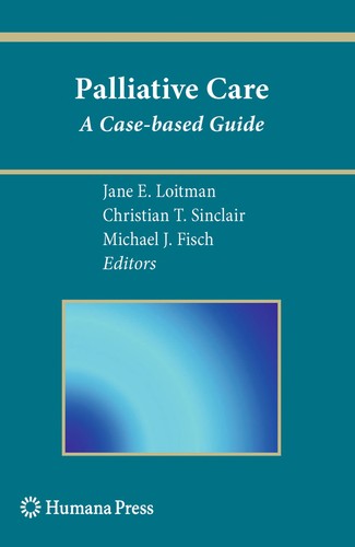 Cover for Palliative care