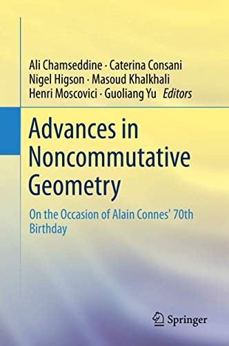 Cover for Advances in Noncommutative Geometry