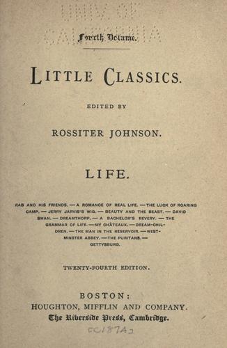 Cover for Life ...