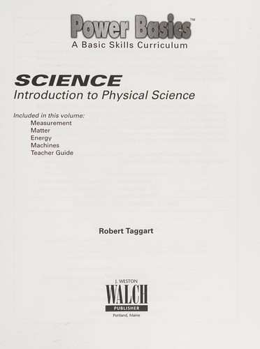 Cover for Science