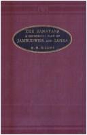 Cover for The Ramayana (Ceylon Historical Plays)