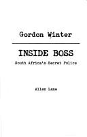 Cover for Inside BOSS