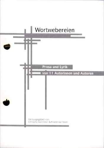 Cover for Wortwebereien