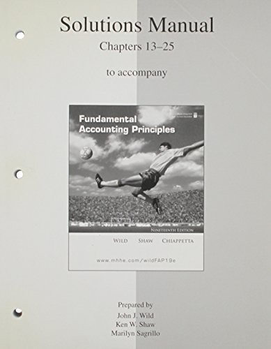 Cover for Fundamental Accounting Principles