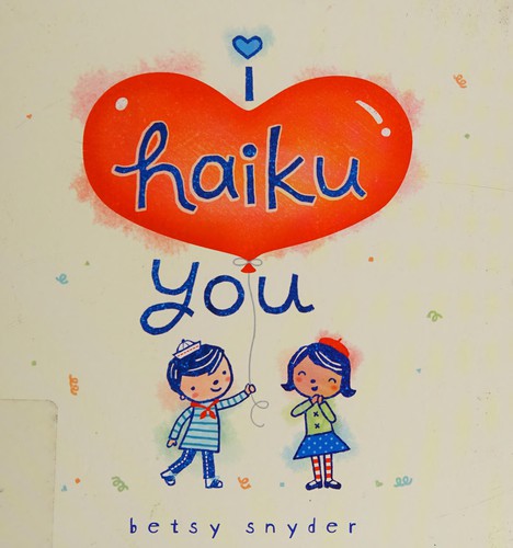 Cover for I haiku you