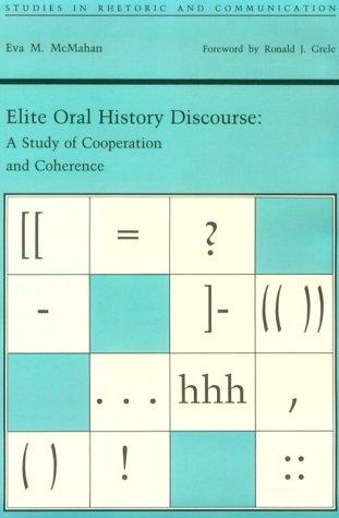 Cover for Elite oral history discourse