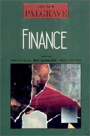 Cover for Finance