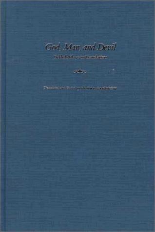 Cover for God, man, and devil