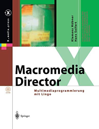 Cover for Macromedia Director