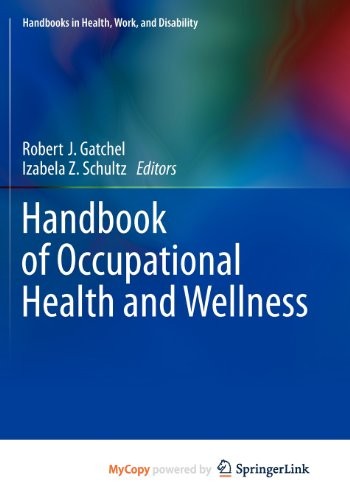 Cover for Handbook of Occupational Health and Wellness