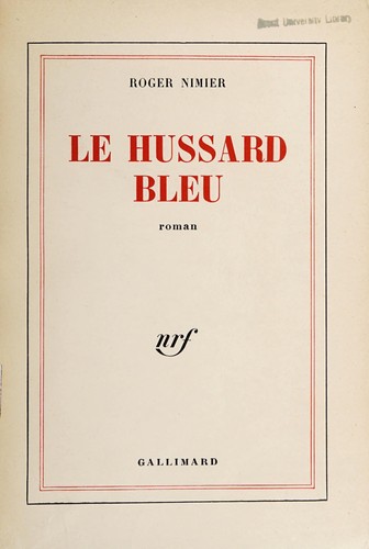 Cover for Le hussard bleu