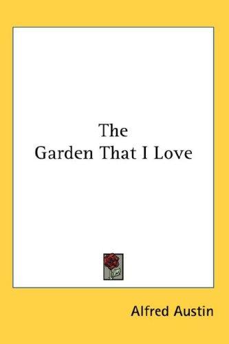 Cover for The Garden That I Love