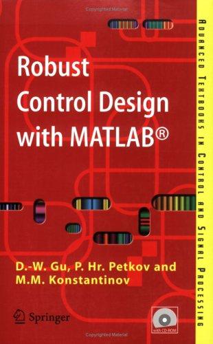 Cover for Robust control design with MATLAB