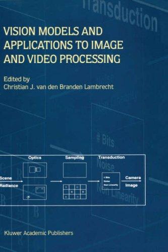 Cover for Vision Models and Applications to Image and Video Processing