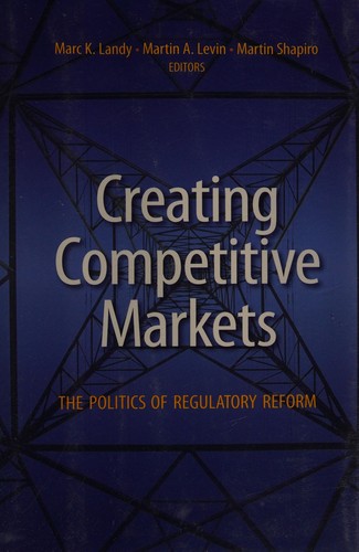 Cover for Creating competitive markets