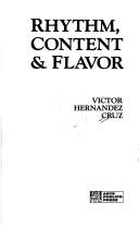 Cover for Rhythm, content & flavor