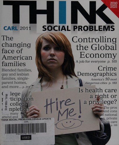 Cover for Think social problems