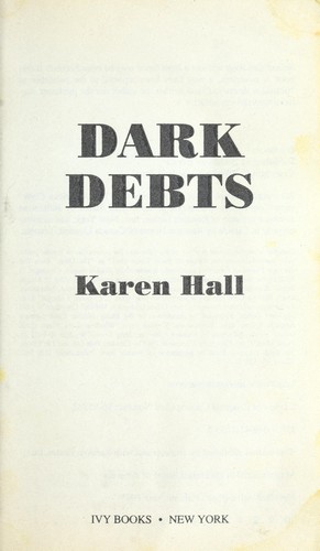 Cover for Dark debts