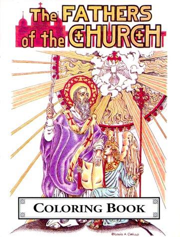 Cover for Fathers of the Church-Coloring Book