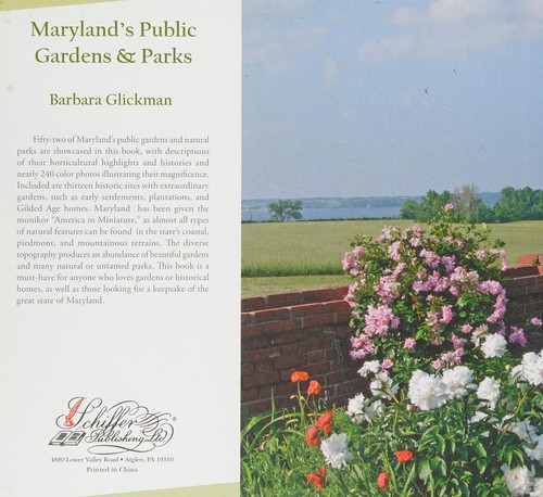 Cover for Maryland's Public Gardens and Parks