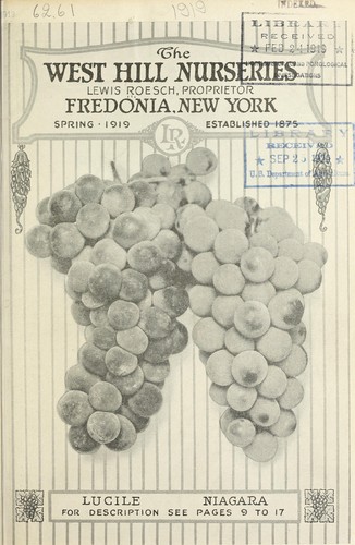 Cover for Spring 1919 [catalog]