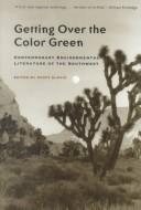 Cover for Getting over the Color Green