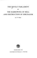 Cover for The devils' parlament [sic]