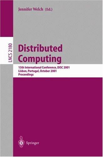 Cover for Distributed Computing