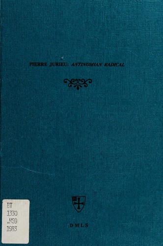 Cover for Pierre Jurieu