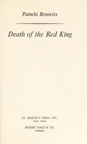 Cover for Death of the Red King
