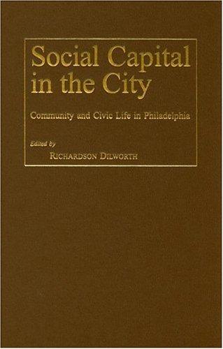 Cover for Social Capital in the City