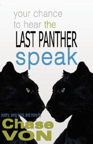 Cover for Your Chance to Hear The Last Panther Speak