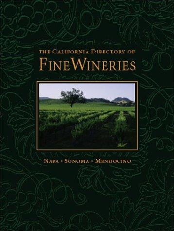 Cover for California Directory of Fine Wineries