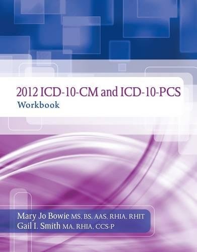 Cover for 2012 ICD-10-CM and ICD-10-PCS Workbook