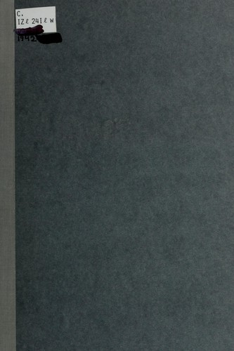 Cover for Library work as organized at the University of Illinois