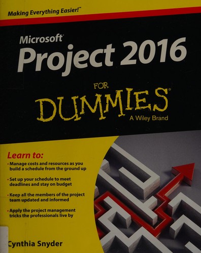 Cover for Project 2016 for dummies