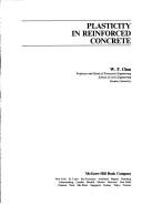 Cover for Plasticity in reinforced concrete