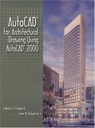 Cover for AutoCAD for architectural drawing using AutoCAD 2000