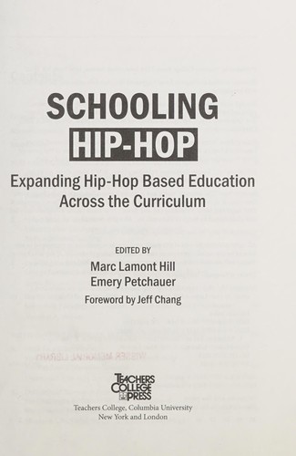 Cover for Schooling Hip-Hop