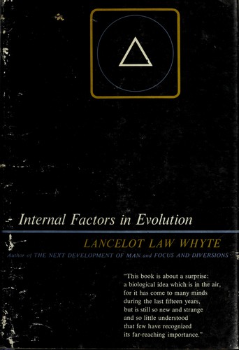 Cover for Internal factors in evolution.