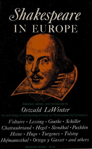 Cover for Shakespeare in Europe.