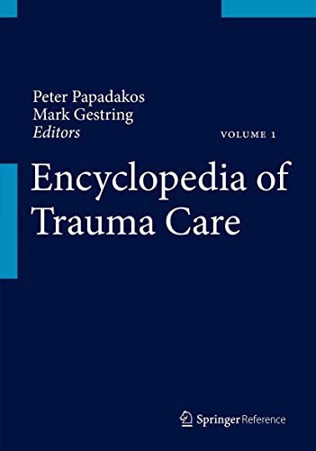 Cover for Encyclopedia of Trauma Care