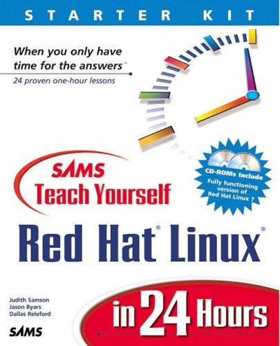 Cover for Sams Teach Yourself Red Hat LINUX in 24 Hours (With CD-ROM)
