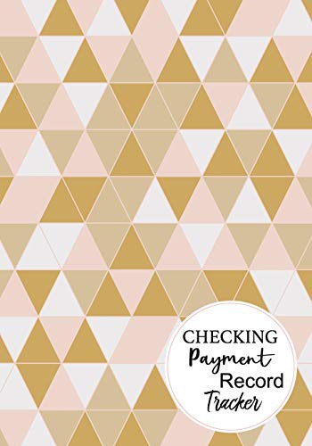 Cover for Checking Payment Record Tracker