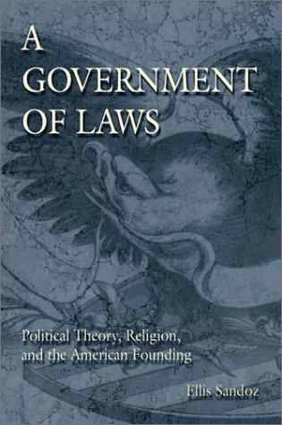 Cover for A Government of Laws