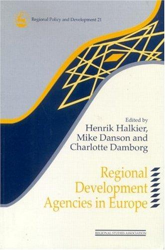 Cover for Regional Development Agencies in Europe (Regional Development and Public Policyseries)