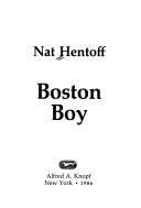Cover for Boston boy